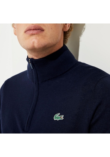 Lacoste Erkek Sweatshırt Ah4789-00-166 Lacivert