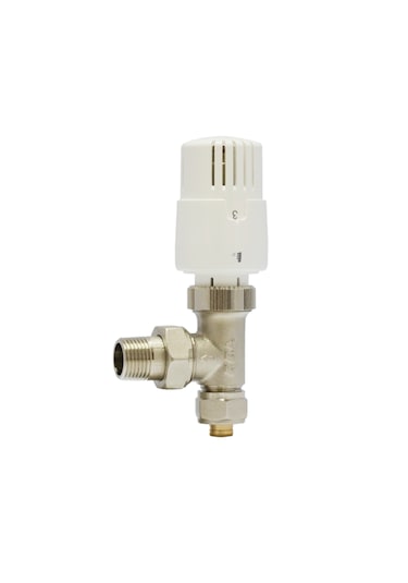 Eca 1/2" Trv4 Termostatik Köşe Pex Radyatör Valfi