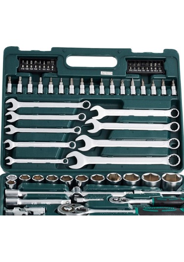 Mannesmann 29112 Lokma Anahtar Seti 1/4"+1/2", 82 Parça