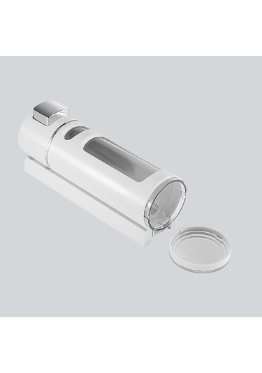 400 Ml Duvara Monte Manuel Sabunluk Banyo , Mutfak El Sıvı Şampuan Duş Jeli Dispenseri 1 Adet Beyaz Beyaz