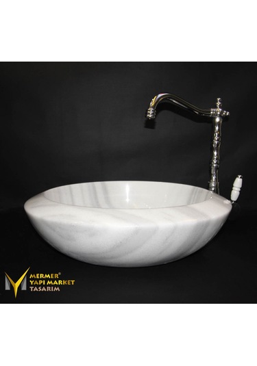 Marmara Pijamalı Yuvarlak Dizayn Lavabo
