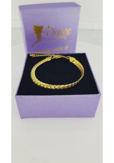 Klasik Çelik Bileklik Sns403429 Gold