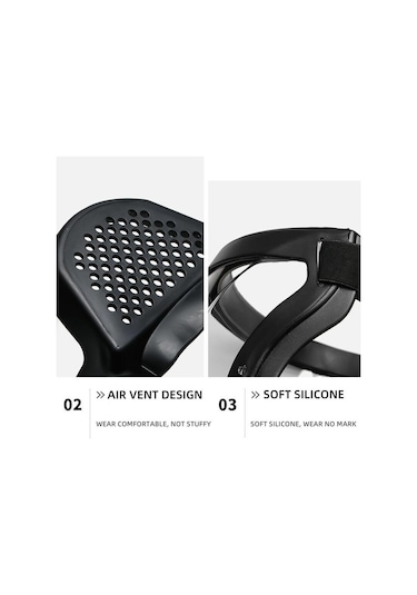 Şeffaf Tam Yüz Kalkanı Yeniden Kullanılabilir Toz Geçirmez Buğu Önleyici Maske Mutfak Koruma Sıçrama Önleyici Maske