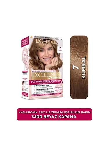 Loreal Paris Excellence Creme Saç Boyası 7 Kumral