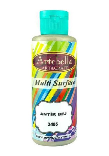 3405130 Artebella Multi Surface Boya 130Cc Antik Bej