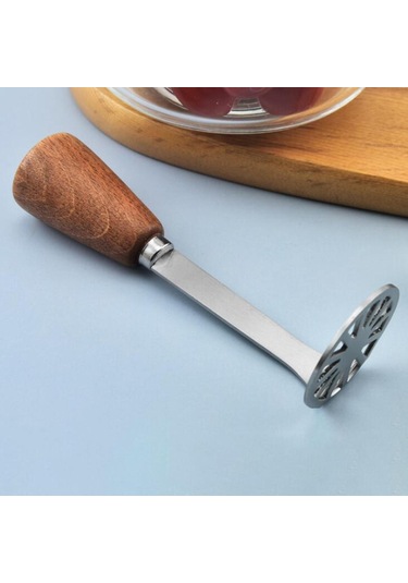 Suntek Paslanmaz Patates Ezici Ricer Faydalı Meyve Sebze Gümüş