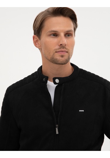 Pierre Cardin Erkek Siyah Deri Mont-kaban 50318038-001 Siyah