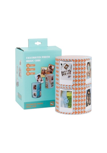 Rogfer Mini 3 İnç Dönüştürülebilir Dıy Fotoğraf Çerçevesi Standı Depolama Rafı Basit Üçgen İçin