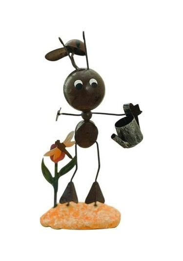 Minyatür Heykel Narin Hediyeler Demir Güzel Canlı Görüntü El Yapımı Mini Okuma Karınca Dekorasyon Ev Dekor J