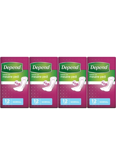 Depend Mesane Pedi Kadın Normal 48 Adet