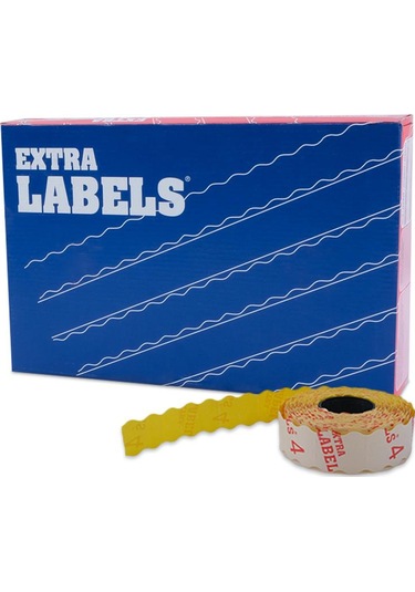 Fdm Labels Sarı Meto Etiketi 4 No 42 Rulo