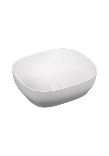 Vitra 5994B403-0016 Outline Kare Lavabo Vitra Clean 48 CM Beyaz