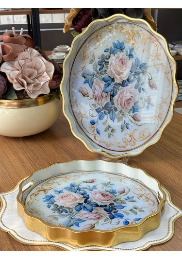 Elanor Yuvarlak Tepsi Byk