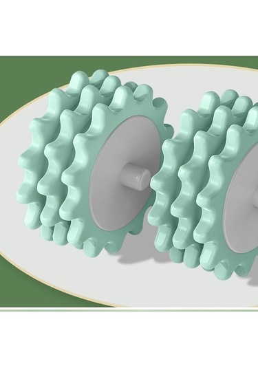 Novahub Roller Masaj Aleti - Bacak Ve Baldır Kası Egzersiz Çarkı Yeşil, Güçlendirici Model Yeşil
