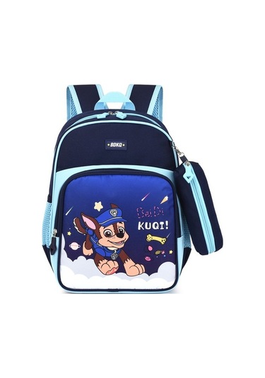 Yeni Çocuk Çantası Anaokulu Birinci Sınıf Ilkokul Öğrencileri Karikatür Omuzları Erkek Ve Kadın Rahat Yük Azaltıcı Okul Çantası Z1gp9t Açık Mavi