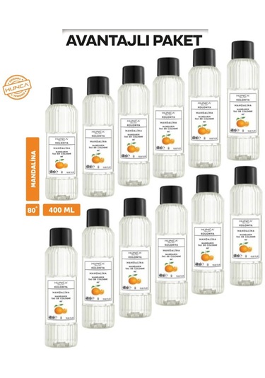 Hunca Mandalina Kolonyası 12 x 400 ML