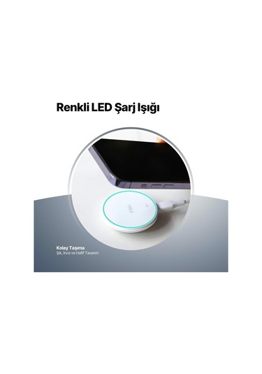Ttec Aircharger M Pro Qi2/magsafe Özellikli 15w İphone Uyumlu/android Kablosuz Hızlı Şarj Aleti