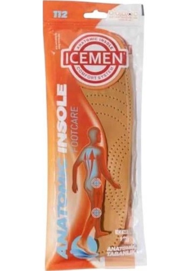 İcemen 112 Deri Multi Point Deri Tabanlık Naturel