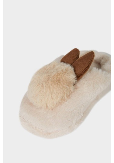 Defacto Kız Çocuk Düz Taban Panduf F1922a825wngr2 Gri