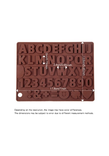 Soulader Silikon Çikolata Kalıpları 3d Jöle Şekillendirici Yapışmaz Kek Kalıbı Pasta Dekorasyon Kendin Yap Mutfak Pişirme Aksesuarları Yeniden Kullanılabilir Çok Renkli