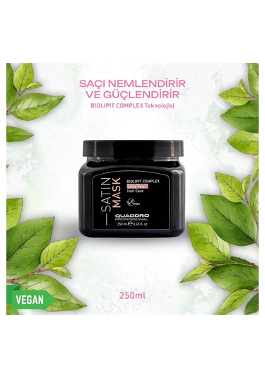 Quaddro Biolipit Complex Canlandırıcı ve Parlaklık Veren Saç Maskesi 250 ML