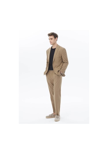 Kip Vizon Mikro Modern Fit Takım Elbise Vizon