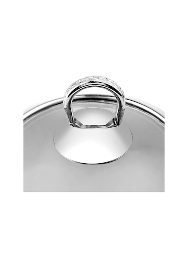 Nehir Alya Maxi Büyük Boy Paslanmaz Çelik 1.10-2.15 Lt. Çaydanlık Takımı Gümüş