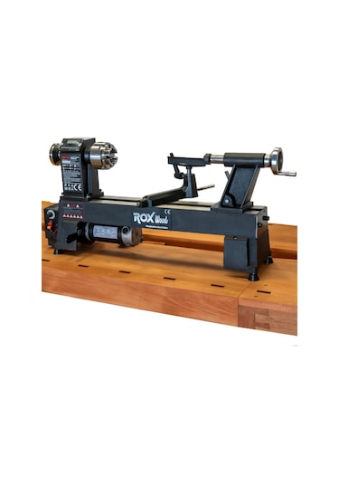 Row Wood 0179 750 W Devir Ayarlı Ahşap Torna Makinesi