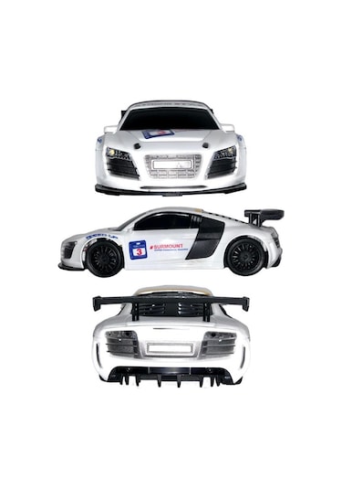 Ctoys Scaled Rc Model 27 Mhz Full Fonksiyonlu Uzaktan Kumandalı Audi Beyaz Araba Qx3688 5