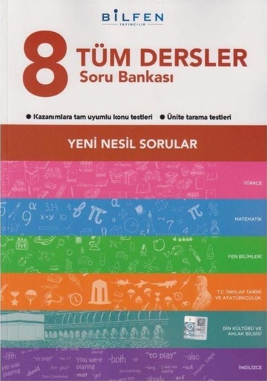 Lgs 8. Sınıf Tüm Dersler Soru Bankası + Sürpriz Hediye