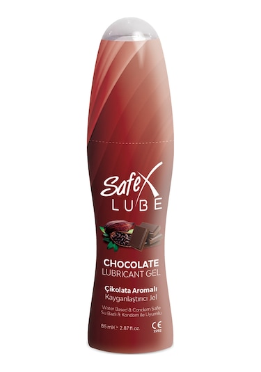 Safex Lube Çikolata Aromalı Kayganlaştırıcı Jel 85 ML