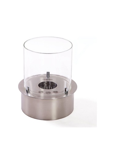 Starfire Yuvarlak Burner Camlı Bioethanol Şömine 25 Cm