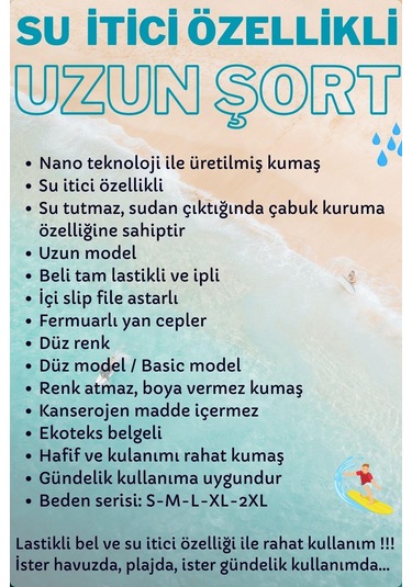 Lacivert Uzun Boy Basic Model Su İtici Özellikli Düz Renk Erkek Plaj Deniz Şort Mayo - 2206-lacivert 001 Lacivert Uzun Boy Basic Model Su İtici Özellikli Düz Renk Erkek Plaj Deniz Şort Mayo - 2206-lacivert 001