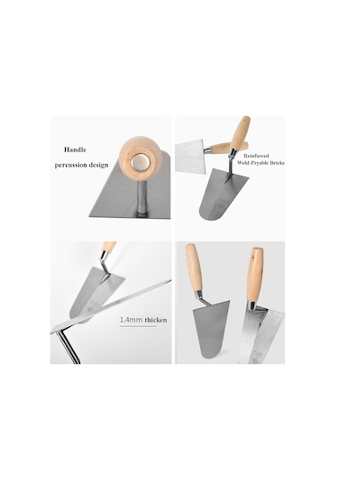 Harç sıvacı malası 25cm Betoncu Kerpeteni Su Terazisi 3mt set