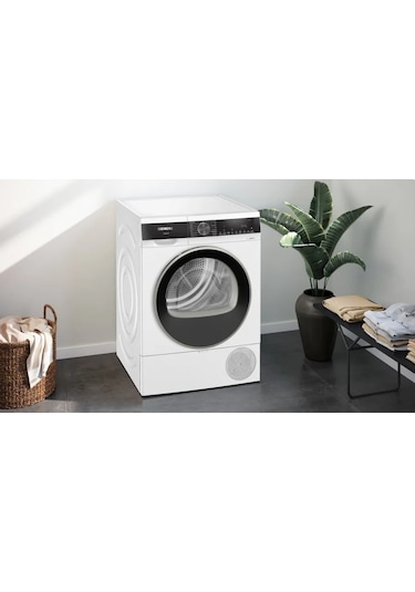 Siemens iQ300 WQ52G201TR 10 KG Isı Pompalı Çamaşır Kurutma Makinesi
