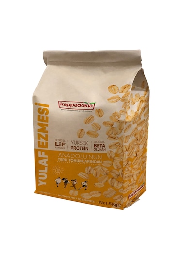 Kappadokia Katkısız Yulaf Ezmesi 5 KG