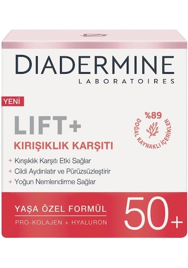 Diadermine   Lift+ 50+Gündüz Kremi 2 Adet