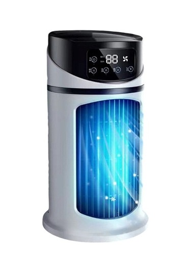 Taşınabilir Klima Hava Soğutucu Fan Su Soğutma Fanı Klima Fanı Ofis Klima Taşınabilir Oo7qo0 Var Ayaklı Buharsız Beyaz 5 Adetten Az