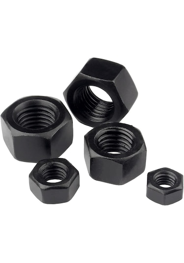 M 16 Sol Diş Somun Siyah 10 Lu