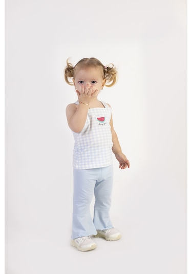 Harika Kids Kız Bebek Askılı Model Alt-üst Takım 001