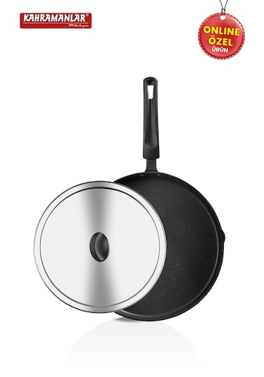 Kahramanlar Fish Master Kapaklı Balık Tavası 36 CM