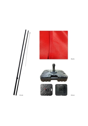 Regal Yelken Bayrak Pembe