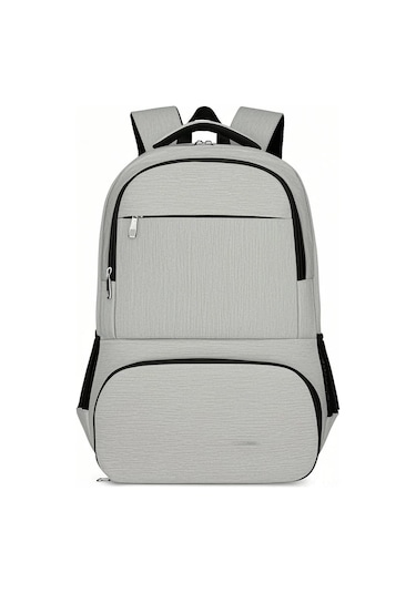 Neevoyu Tomshoo Dış Mekan Isıtmalı/soğutmalı Çanta, Usb Şarj Portlu, Sıcak/soguk Tutucu, Organize Bölmeli Piknik Sırt Çantası Gri Gri