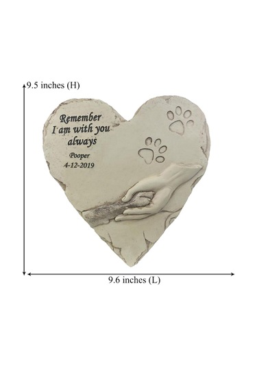 Homyl Veranda Sundurma Dış Mekan Için Anıt Taş Paw Beyaz Altın