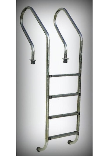 Havuz Hakem Merdiveni 304 Paslanmaz Çelik Cnc Kesimli 5 Ba