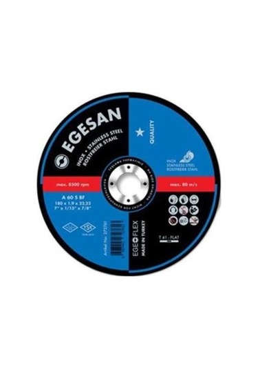 Egesan 180x1.9x22 İnox Kesme Taşı