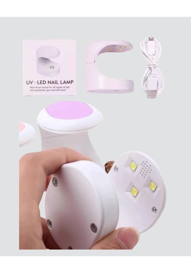 Uv Ve Led Jel Kurutmaya Uygun Çift Dalga Boylu Mini Kurutucu