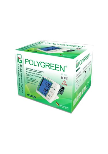 Polygreen Kp 7672 Akıllı Koldan Tansiyon Ölçer