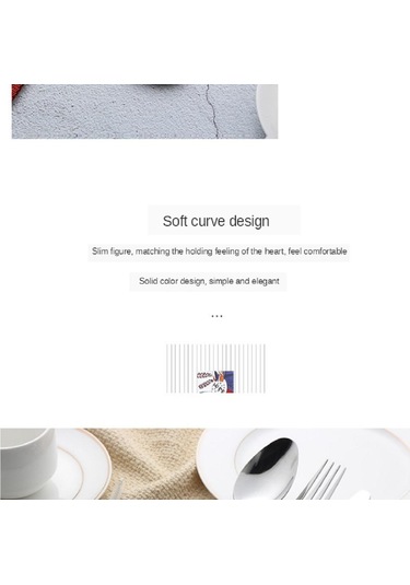 Homyl Paslanmaz Çelik Batı Bıçağı Çatal Paketleme Altın