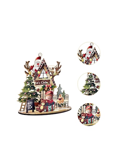 Suntek 2x Yılbaşı Evi 3d Bulmaca Seti Yetişkinler İçin Oyuncak